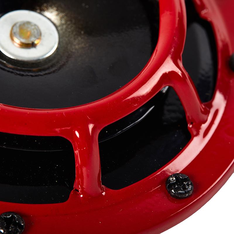 2 шт. красный черный Hella супер громкий компактный электрический звуковой сигнал комплект 12 В