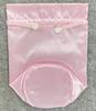 Омоидэ но Каси [Мешочек для крышки урны] Милый атласный мешочек для урны, Идеально подходит для разделенного праха, Розовый, 4 дюйма