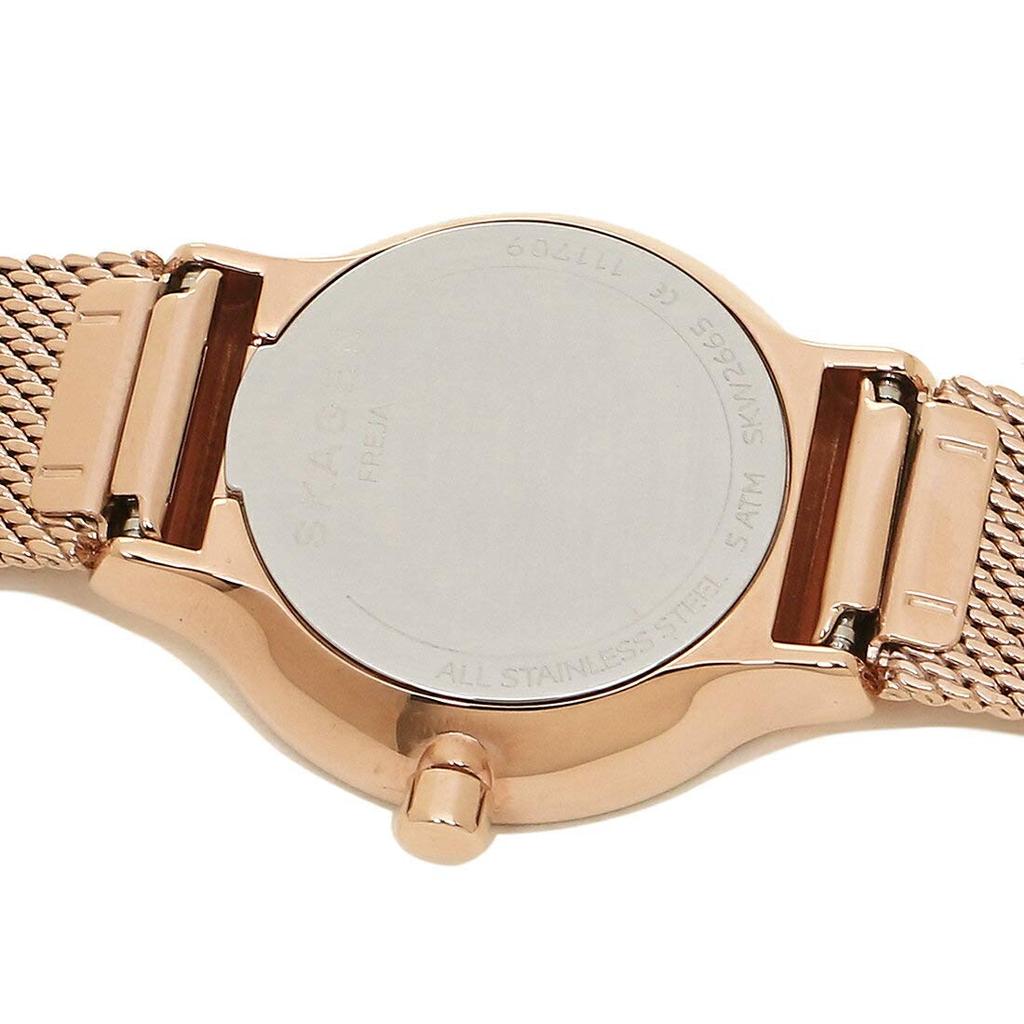 SKAGEN Freja 26MM Quartz Silver Rose Gold Watch SKW2665