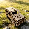 Деревянная головоломка Внедорожник Сделай сам Деревянный 3D Внедорожник Сборка Обучение Подарок на День Рождения Рождественский Подарок