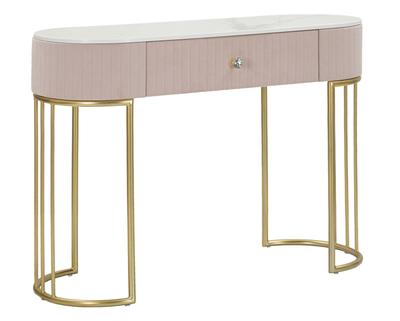 Консоль Монпелье Розовая См 100X40X75
