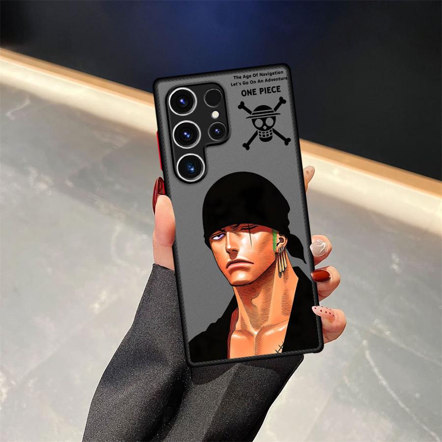 Крутой чехол One Piece Zoro для Samsung Galaxy S20 FE Note 20 Ultra 10+ S25 Ultra S23 FE S21 S22 S26 S24 Plus Funda Задняя панель телефона
