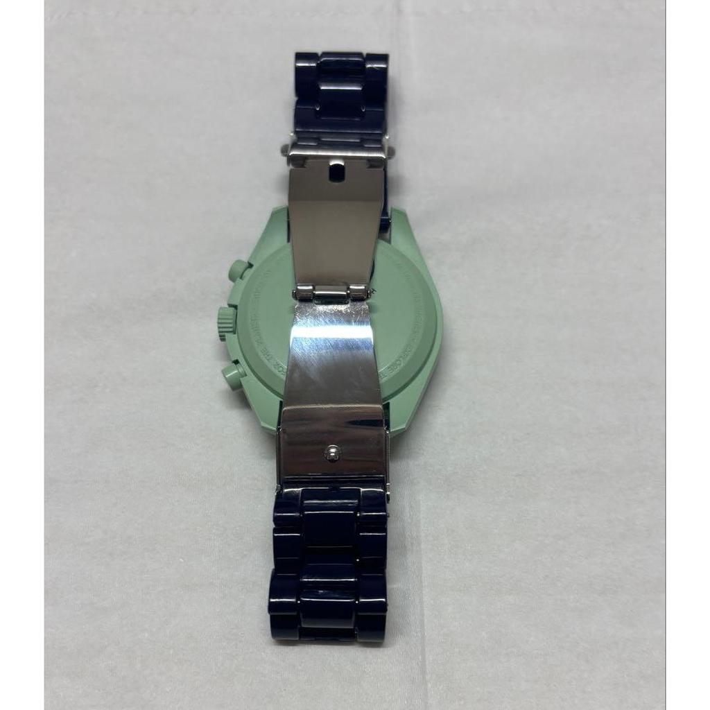 Used Swatch OMEGA x Swatch Earth, purchased at Swatch Ginza