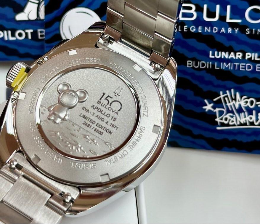 BULOVA Серия Lunar Pilot Ограниченная серия к 150-летию Часы Precisionist 262 кГц 98A329