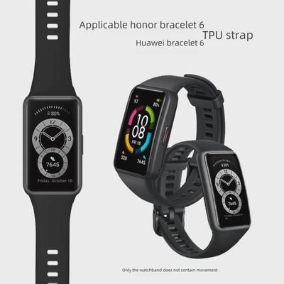 Совместимый ремешок из ТПУ для Huawei Band 6/6 Pro и Honor Band 6/7