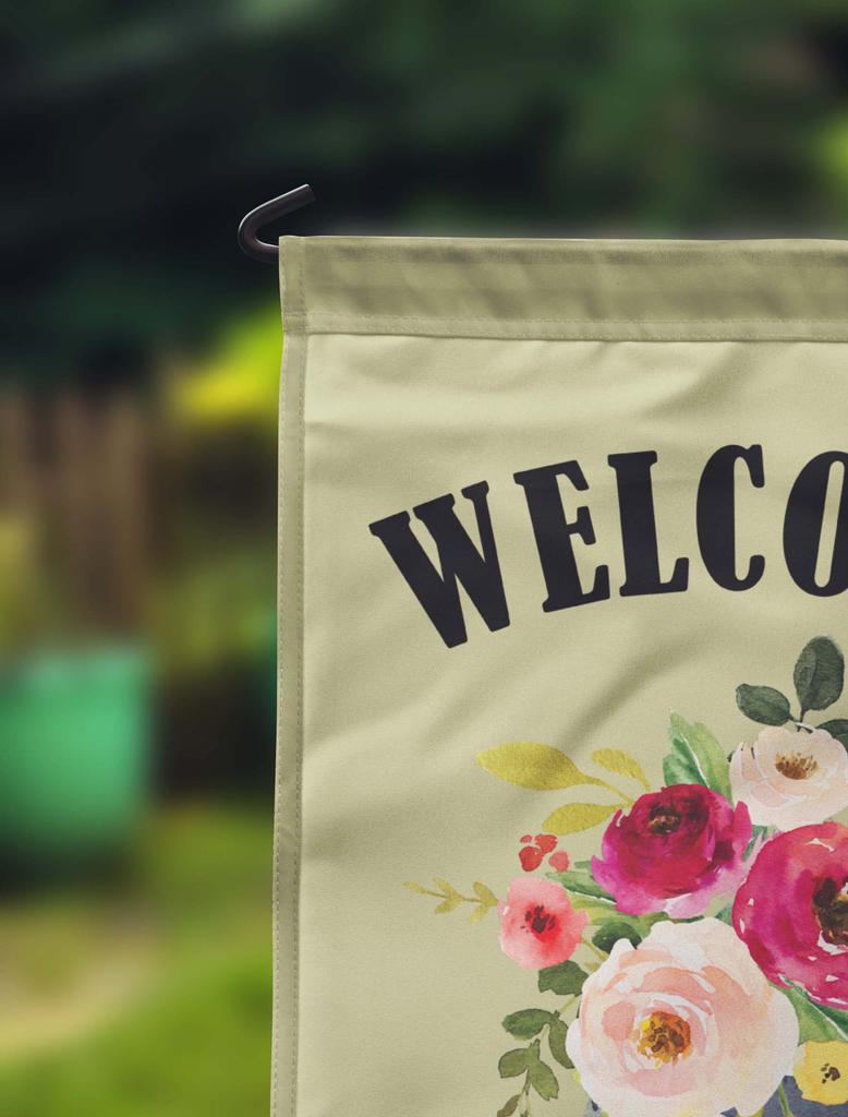 Printtoo Tan Welcome Garden Летний кемпинг Флаг для кемпинга Двусторонний