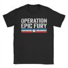 Футболка Operation Epic Fury для унисекс Новинка 100% хлопок Круглый вырез Короткий рукав Летняя одежда