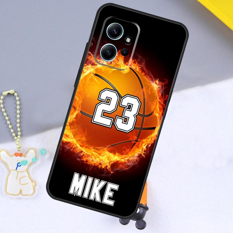 ПЕРСОНАЛИЗИРОВАННЫЙ ЧЕХОЛ С НОМЕРОМ И ИМЕНЕМ ДЛЯ ФУТБОЛА и ХОККЕЯ Для Xiaomi Redmi Note 11 10 9 8 12 Pro 10S 11S 12S Чехол Для Redmi 12 9C 10C 12C 13C