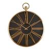 Hometime Gold Aluminium Wall Clock 32cm