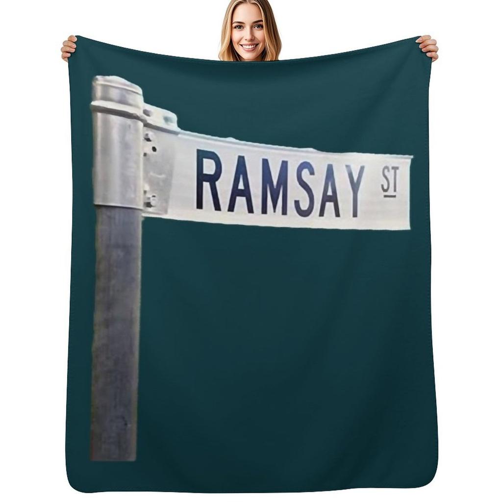 Neighbours Tv Ramsay Street Throw Blanket Soft Home Decor Blanket for Couch Bedroom