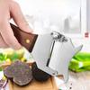Cheese Chocolate Vegetables Garlic and Truffle Slicer - Durable Adjustable Stainless Steel Blade