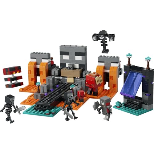 Игрушка LEGO Minecraft Битва волшебников, Подарок на день рождения, Кубики, Для мальчиков и девочек, Возраст 8, 9, 10 лет, Ученики начальной школы, Игрушка Minecraft, Боевой робот, Модель