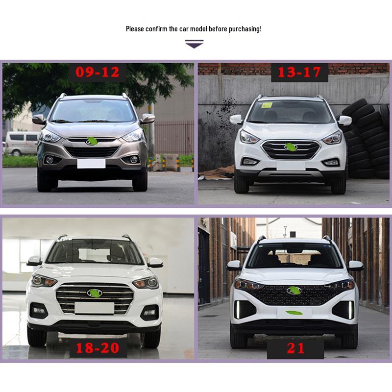 Подходит для Hyundai IX35 Комплекты обвеса бампера 09-20: Передняя и задняя панель
