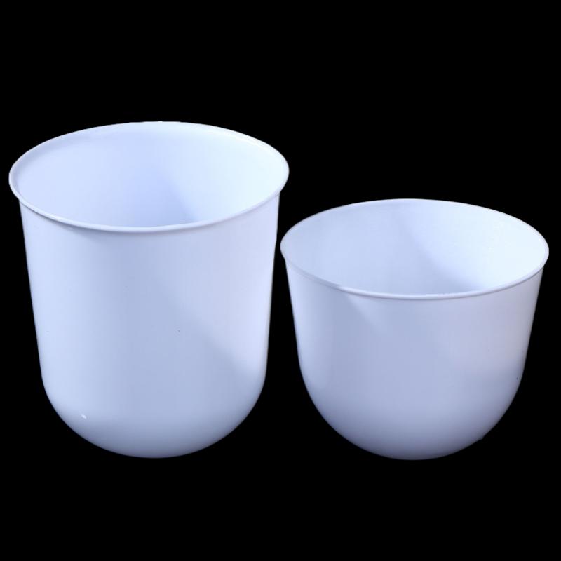 2Pcs Easy Installation 23mm Hole White Light Shade Rubber Cover - Wide Compatibility Ceiling Fan Replacement Accessory