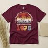 50th Birthday Shirt Born In 1976 50 Years Old Gifts Vintage Tshirt 1976 Fifty