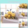 Plush Bee Stuffed Toy Insect Stuffed Doll Childrens Birthday Gift Cushion Cozy