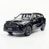 1/32 Toyota Crown Kluger HYBRID Toy Car JKM Diecast Miniature Model SUV Sport Sound & Light Educational Collection Gift for Kids