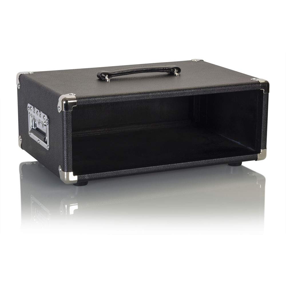 GATOR Rack Case Vintage Amp Style Retro Rack Series 3U Black GR-RETRORACK-3BK (В комплект входят крепежные винты/шайбы.) []