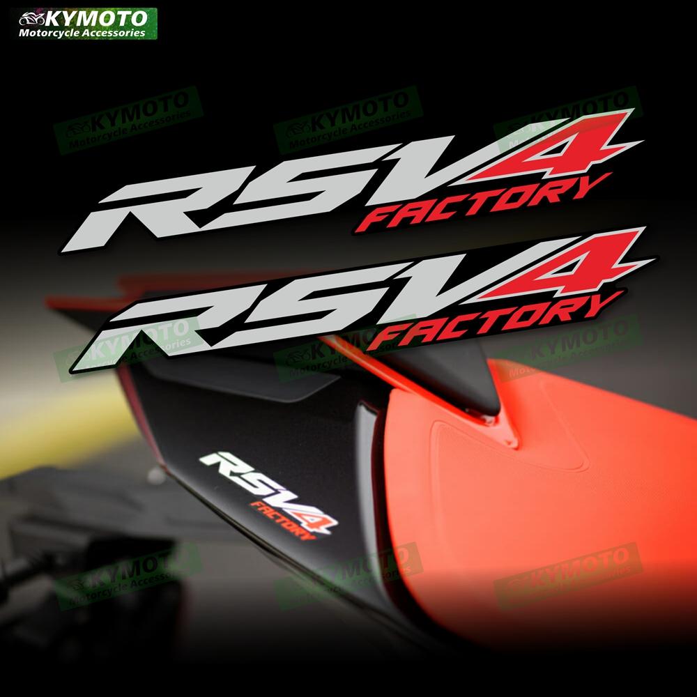 Подходит для Aprilia RSV4 2021 2022 2023 2024 мотоцикла задняя облицовка наклейка заднее сиденье задняя часть хвоста светоотражающая водонепроницаемая наклейка