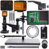 Mikroskop Cyfrowy 10A- Solo + Regulowane Oświetlenie 60Xled + Kamera "Orange Pro 4K " + Ramię 10A+ Wyświetlacz 10 Cali+ Uchwyt