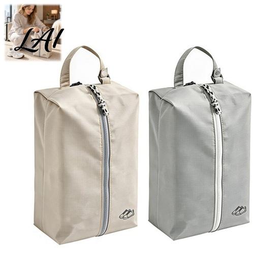 Waterproof Bag for Travel Shoes Storage with Handle Dual Compartment Oxford Cloth Multi-functional Shoe Pouch Packing Organizer Dry And Wet