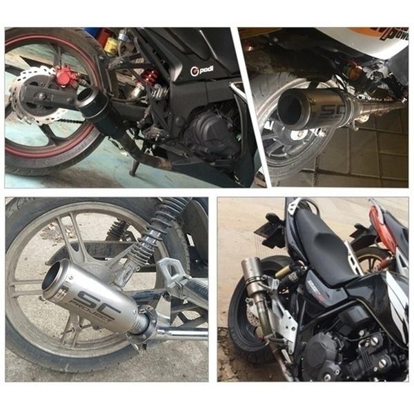 10 стилей, высокое качество, SC PROJECT, внутренний диаметр 51 мм/60 мм, выхлопная трубка мотоцикла, съемная трубка глушителя DB Killer, мотоцикл MTB ATV