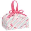 Children's Lunch Drawstring Bag, Made In Japan, Sanrio Hello Kitty Fancy Snacks & Weets, Girls' KB7SN-A