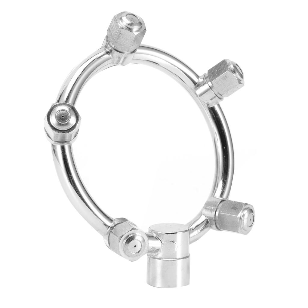 G1/4 внутренняя резьба распылительная форсунка 5 головок круглая садовая увлажнительная круглая распылительная форсунка