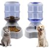 3.8 L Automatic Dog Feeder Waterer High Capacity Pet Food Bowl Gravity Water Dispenser Pet Bowl for Dogs Cats Dog Accessories