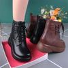 Women's Boots Autumn Winter Fashion England Style Women's Ankle Boots Retro Boots Ladies