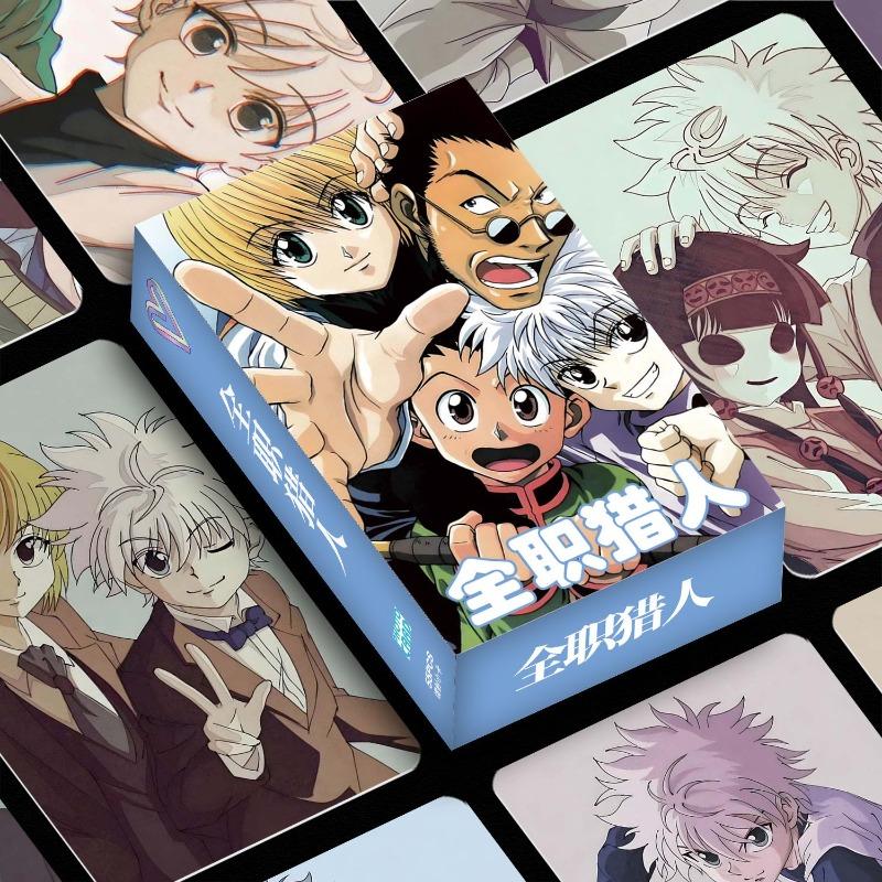 HUNTER×HUNTER Маленькая карточка Killua Zoldyck GON·FREECSS Аниме Периферия Мультяшная Креативность Скругленный угол Неповторяющаяся Маленькая карточка