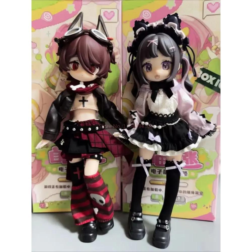 Оригинальные сторонники свободы Электронный милый питомец 1/12 BJD Слепая коробка Фигурки действий Аниме Куклы Кавайные игрушки Девочка Сюрприз Подарки