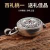Handmade Openable Tibetan Gau Box Pendant Necklace Men Women Copper Vintage With Pearl Chain Or Cord