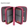 72 Holes Colored Pencil Bag Large Capacity School Stationery Bag Pen Pouch  Office Accessories