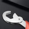 Steel Portable Non-Slip Adjustable Double Ended For Mechanic Spanner Pipe Wrench Hand Tool Wrench