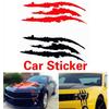 40cm*12cm Car Reflective Monster Sticker Black/White/Red Scratch Stripe Claw Marks Car Auto Vinyl Ca
