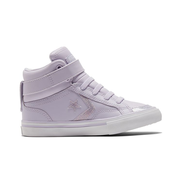 Converse Кроссовки Pro Blaze Strap Easy-On High PS Vapor Violet Glitter Kids A03041C