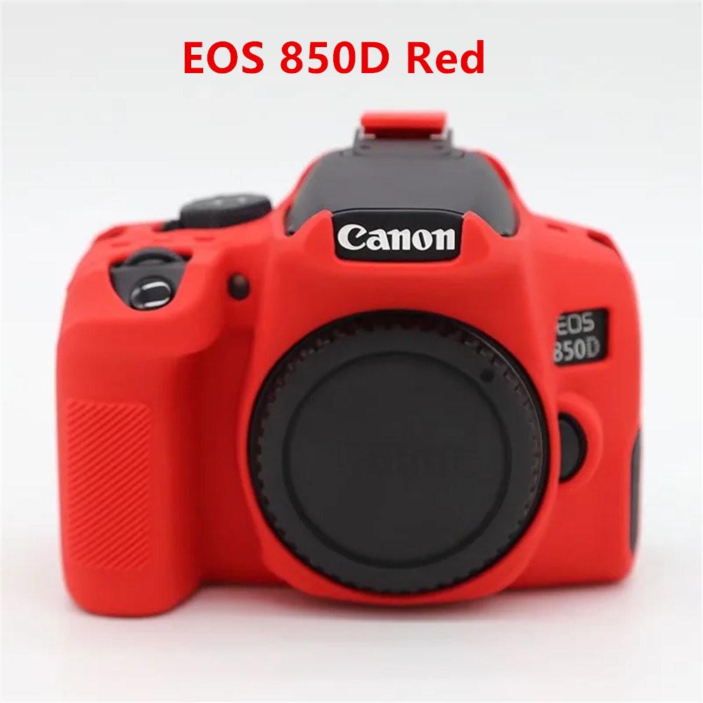Мягкий силиконовый защитный чехол для корпуса камеры Canon EOS 5D2 5D3 5D4 6D 6D2 7D 7D2 750D 850D 80D 90D 800D 4000D 650D 700D 200D 250D