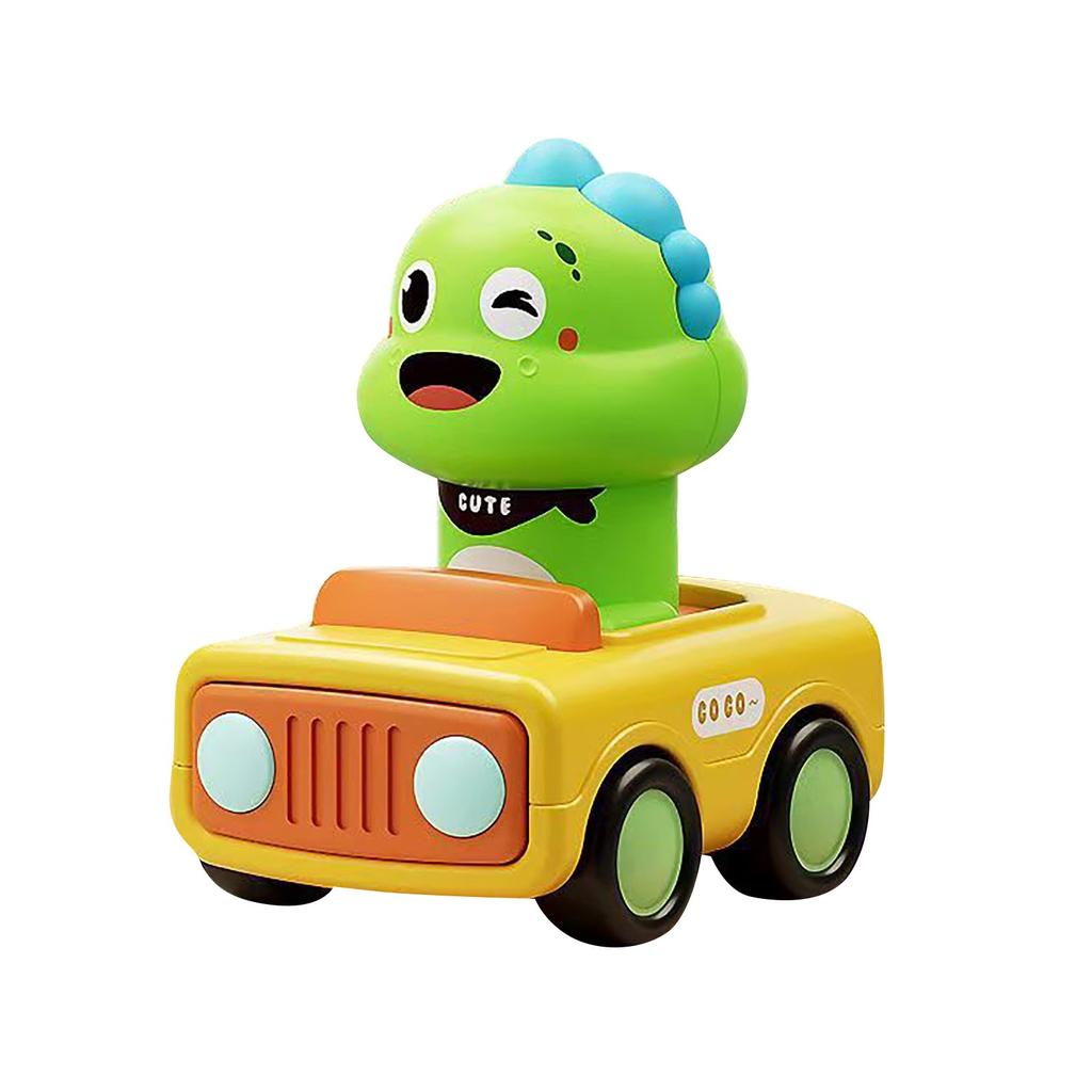 Игрушки для машинок-динозавров для малышей в возрасте от 1 до 3 лет, гоночные машинки для малышей-животных, наборы игрушечных машинок для малышей