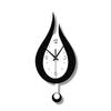 Modern Water  Design Wall Clock Creative Acyrlic Pendulum Clock for Home Bedroom Living Room Office Decoration Mute Time