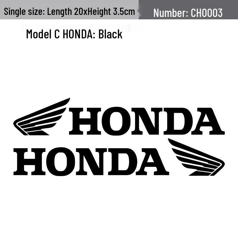 Мотонаклейки Honda Wings - Милые девчачьи наклейки с лазерной модификацией для электровелосипедов