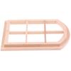 1:12 Dollhouse Miniature Wooden Arched Window Model Furniture Accessories