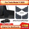 Для Tesla Model Y Juniper 2025 2026 4 ШТ. Колесные Брызговики Tesla Передние Задние Брызговики Защита от Грязи Защита Крыла Аксессуары