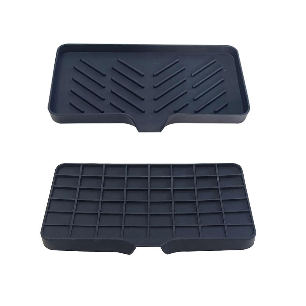 Silicone Bathroom Soap Dish Perforation-free Soap Box Drain Tray Multifunctional Tray For Kitchen Sink, Soap Dishes Drain Tray, Counter, Or Shower Roo