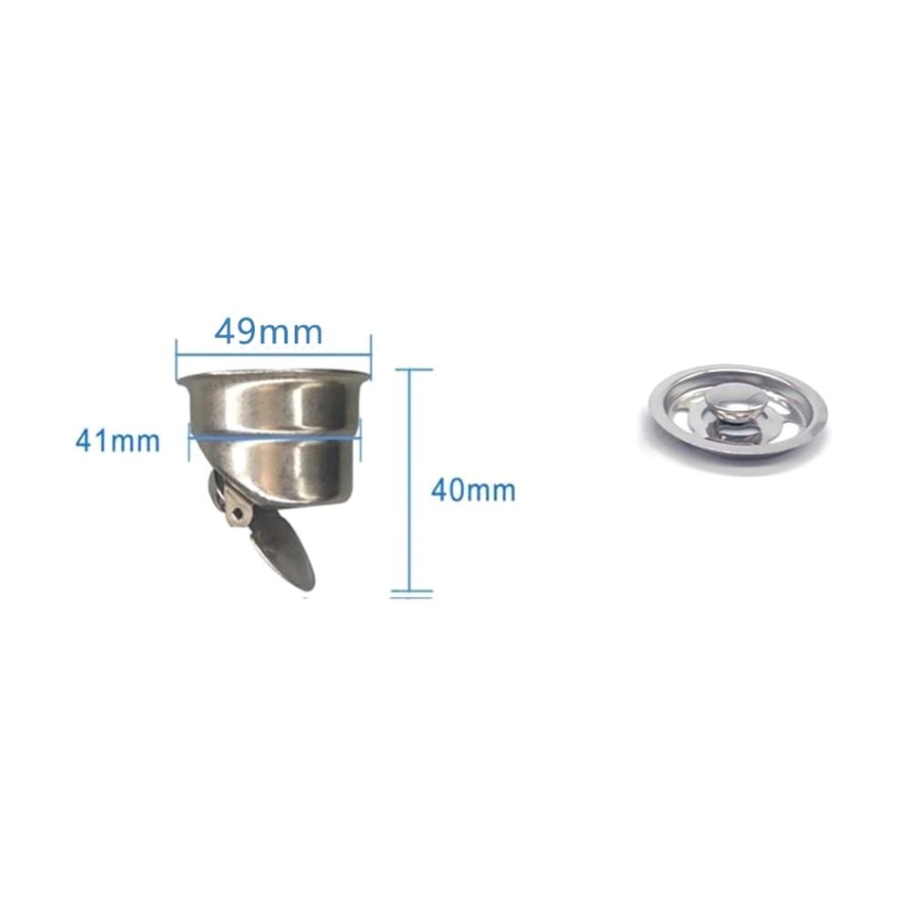 Hardware Accessories Stainless Steel Floor Drains Trap Hair Catcher Bathtub Ground Leakage Universal Sink Water Filter