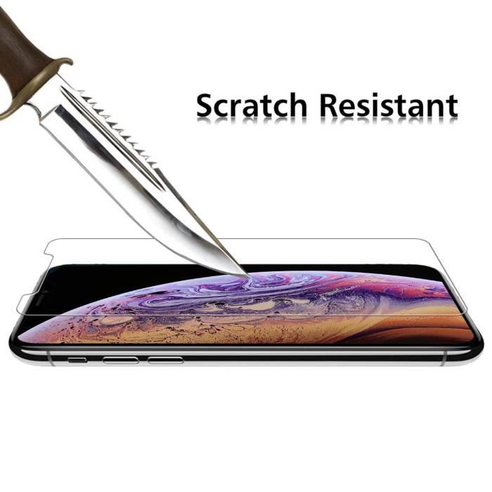 Защитная пленка для экрана - Phonillico® - iPhone 11 PRO MAX - Закаленное стекло - Ультрапрочное - Защита от царапин
