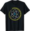 НОВИНКА ОГРАНИЧЕННАЯ! Atom Pi Математика Наука STEM Подарок 3.14 День Пи Футболка - СДЕЛАНО В США
