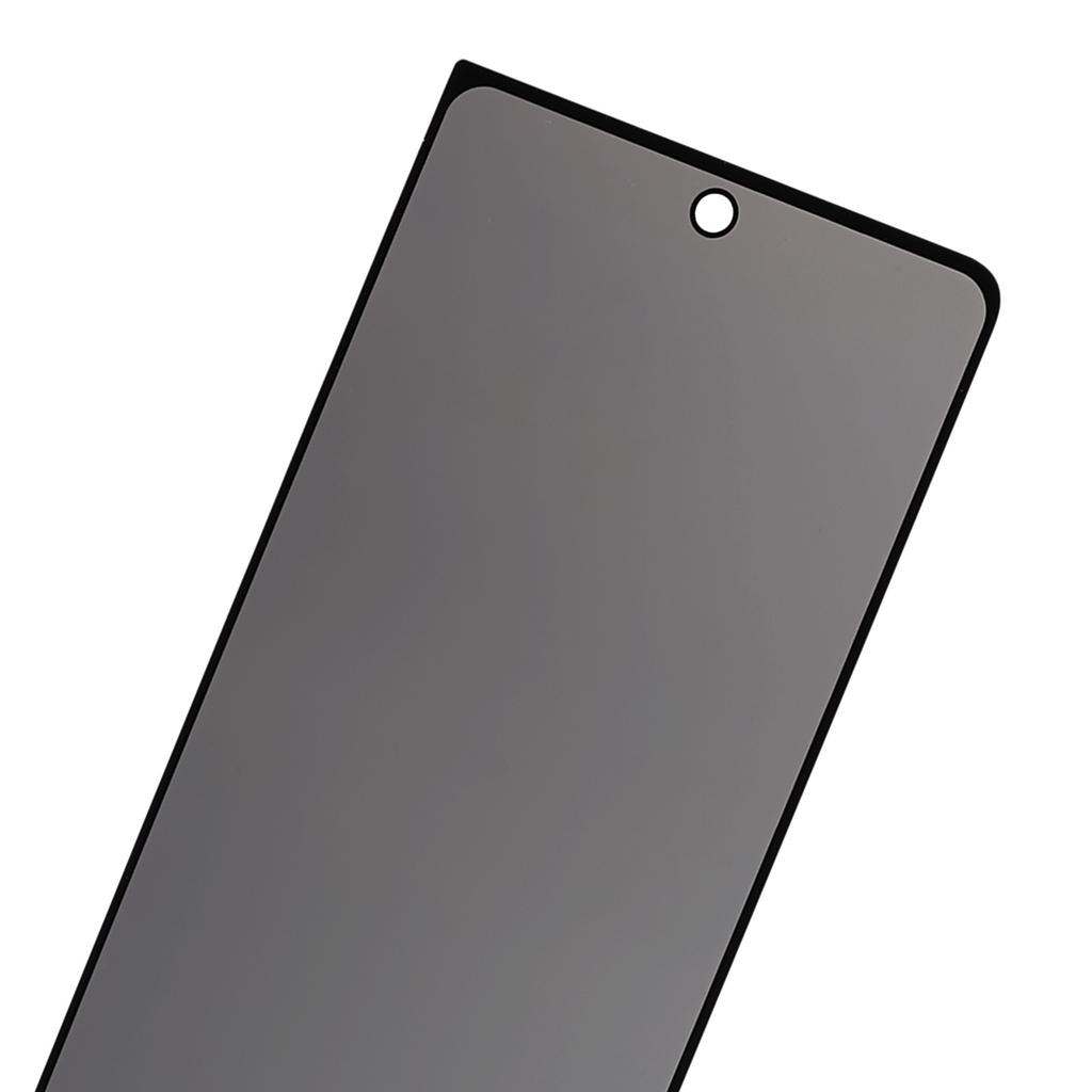 Anti-Peep Screen Protector for Samsung Galaxy Z Fold5 5G,Full Cover Full Glue Silk Printing Tempered Glass Film