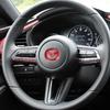 1 шт. ABS Наклейка на центральную эмблему руля автомобиля для Mazda 3 CX3 CX4 CX5 CX7 CX8 CX9 CX30 RX7 Atenza Axela Декор интерьера