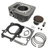 НОВЫЙ-Для Italika Vortx 250 175FMM CB250-F CPS350 77 мм 172FMM Мотоцикл Цилиндр Поршень Ремонтный Комплект- Расточка Включена